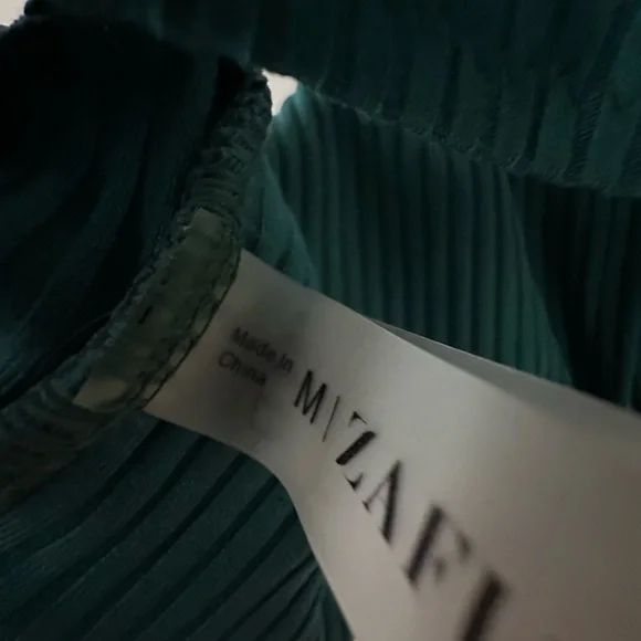 Teal Ribbed Bikini Top - Picture 3 of 3